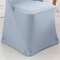 1 Piece Dusty Blue Stretch Spandex Chair Cover for Stylish Folding Seating